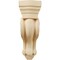 Ekena Millwork 3 3/8"W x 6 1/2"D x 10 1/2"H Boston Traditional Scroll Corbel, Maple COR03X06X10TSMA - alternate 4
